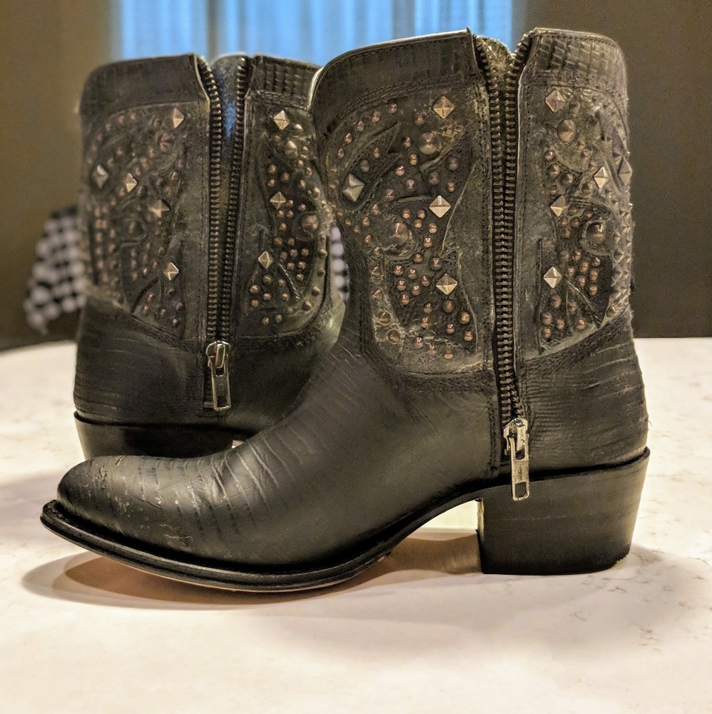 Frye Deborah Deco Short Boots